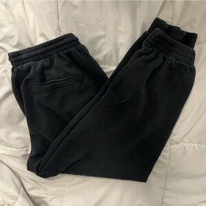 Black aerie joggers